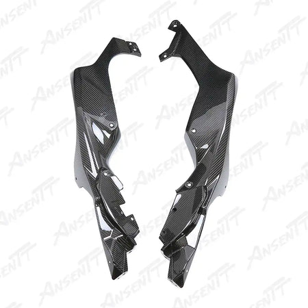 Carbon Fiber Front Fairing Side Panels (Pair) for Kawasaki Ninja ZX-10R 2021-2025 - 2x2 Twill Glossy