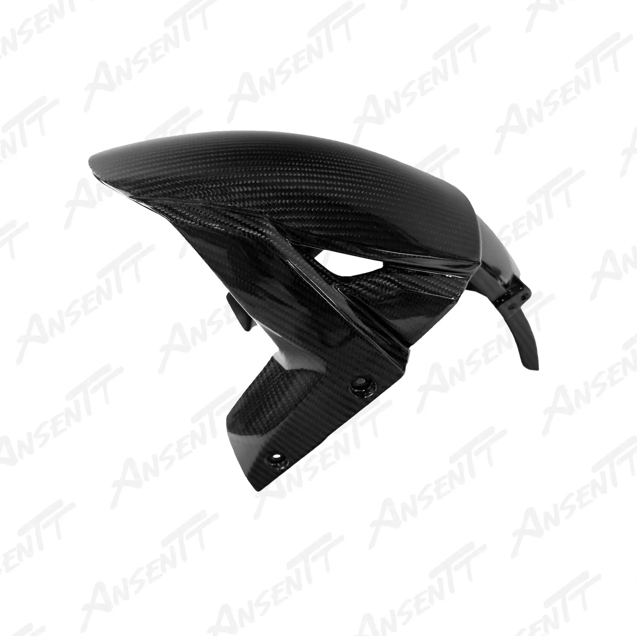 Carbon Fiber Front Fender for Kawasaki Ninja ZX-10R 2021-2025 - 2x2 Twill Glossy