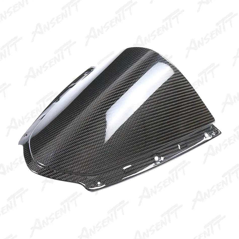 Carbon Fiber Front Windscreen for Kawasaki Ninja ZX-10R 2021-2025 - 2x2 Twill Glossy