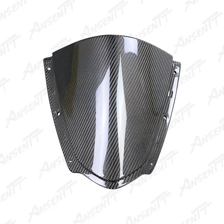 Carbon Fiber Front Windscreen for Kawasaki Ninja ZX-10R 2021-2025 - 2x2 Twill Glossy