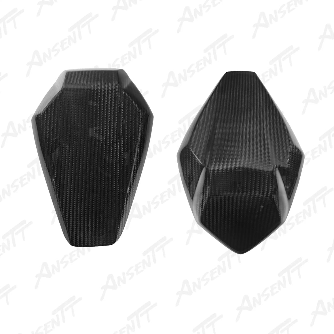 Carbon Fiber Rear Passenger Seat Cowl Solo for Kawasaki Ninja ZX-10R 2021-2025 - 2x2 Twill Glossy