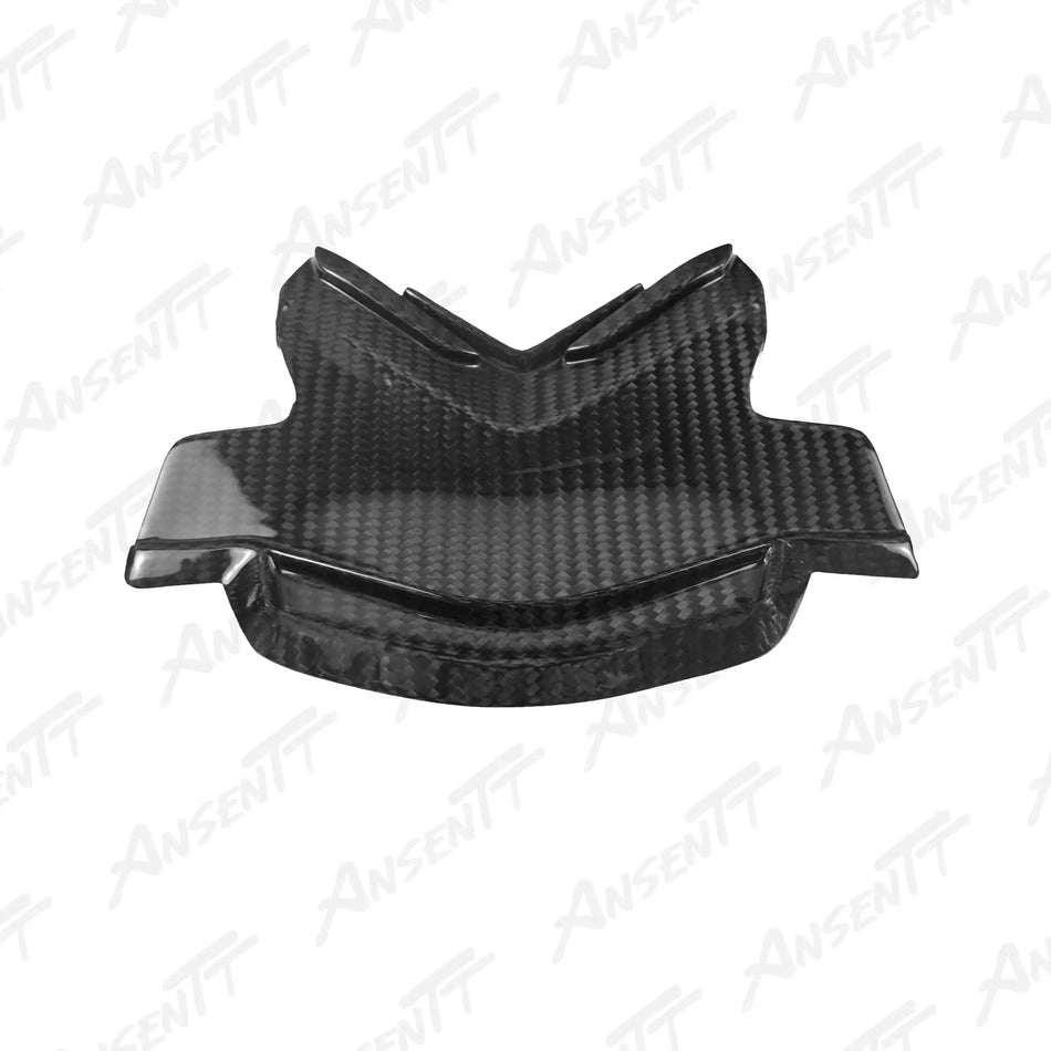 Carbon Fiber Center Tail Panel for Kawasaki Ninja ZX-10R 2021-2025 - 2x2 Twill Glossy