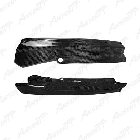 Carbon Fiber Extended Bellypan for Kawasaki Ninja ZX-10R 2021-2025 - 2x2 Twill Glossy
