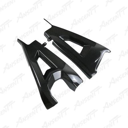 Carbon Fiber Rear Swingarm Cover for Kawasaki Ninja ZX-10R 2021-2025 - 2x2 Twill Glossy