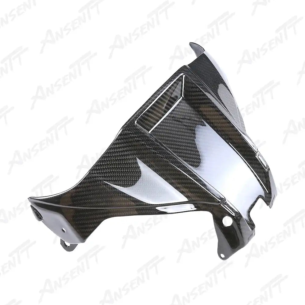 Carbon Fiber Upper Tank Cover for Kawasaki Ninja ZX-10R 2021-2025 - 2x2 Twill Glossy