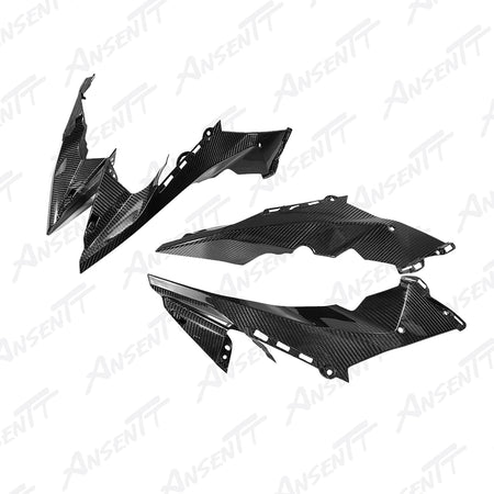 Carbon Fiber Front Side Tank Panels (Pair)