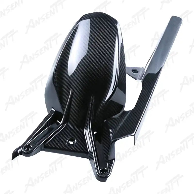 Carbon Fiber Rear Hugger for KTM 1290 Super Duke R  EVO  RR 2020-2023 - 2x2 Twill Glossy