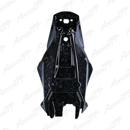 Carbon Fiber Rear Undertail Cover Panel for KTM 1290 Super Duke R  EVO  RR 2020-2023 - 2x2 Twill Glossy