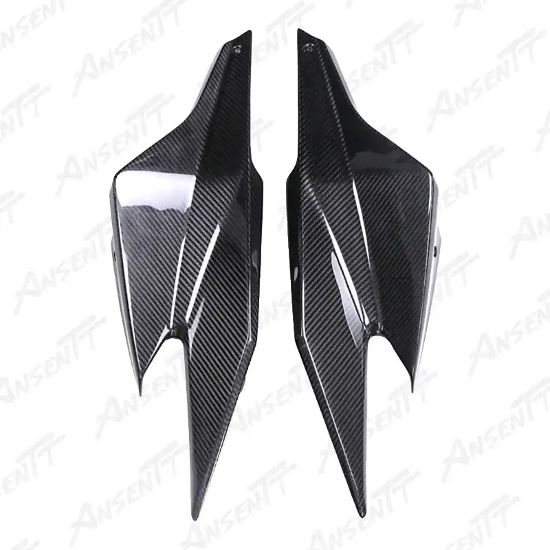 Carbon Fiber Radiator Shrouds Tank Side Panels (Pair) for KTM 1290 Super Duke R 2020-2023 - 2x2 Twill Glossy