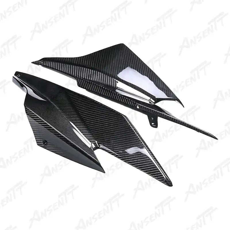 Carbon Fiber Radiator Shrouds Tank Side Panels (Pair) for KTM 1290 Super Duke R 2020-2023 - 2x2 Twill Glossy