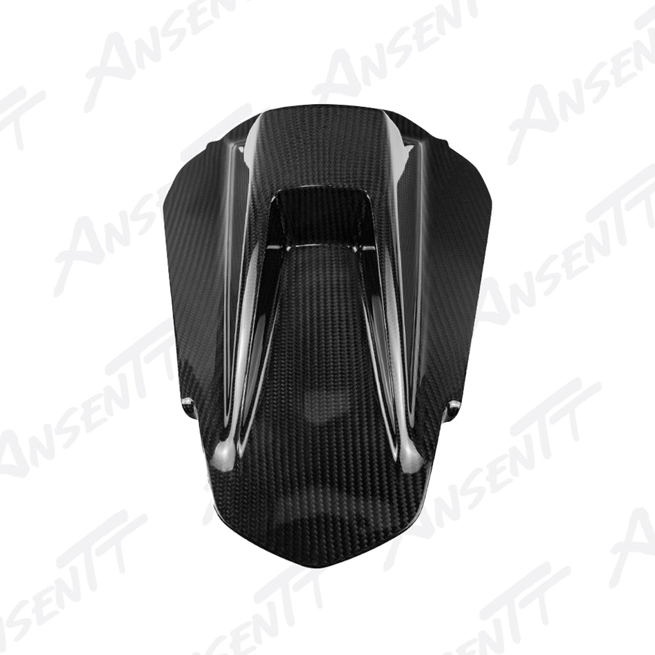 CARBON PILLION SEAT COVER