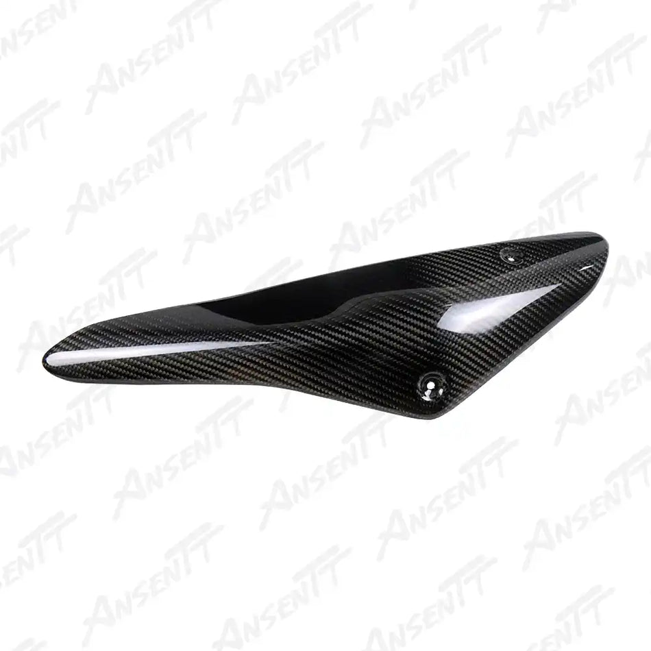 Carbon Fiber Exhaust Pipe Heat Shield Cover Guard for KTM 790  890 Duke R GP 2018-2025 2x2 Twill Glossy