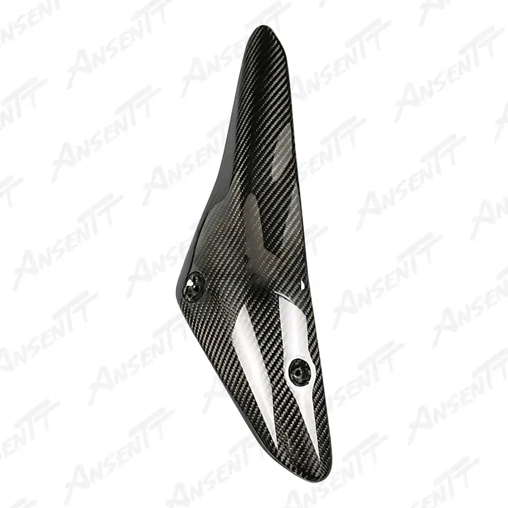 Carbon Fiber Exhaust Pipe Heat Shield Cover Guard for KTM 790  890 Duke R GP 2018-2025 2x2 Twill Glossy