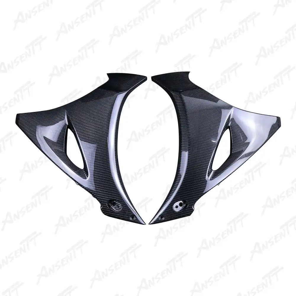 Carbon Fiber Large Side Fairings (Pair) for Suzuki GSXR 1000 2017-2026, 2x2 Twill Glossy