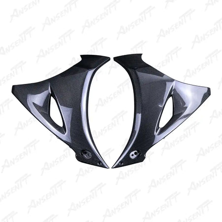 Carbon Fiber Large Side Fairings (Pair) for Suzuki GSXR 1000 2017-2026, 2x2 Twill Glossy