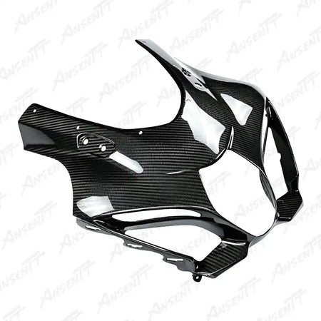 Carbon Fiber Front Upper Nose Fairing for Suzuki GSXR 1000 2017-2026, 2x2 Twill Glossy