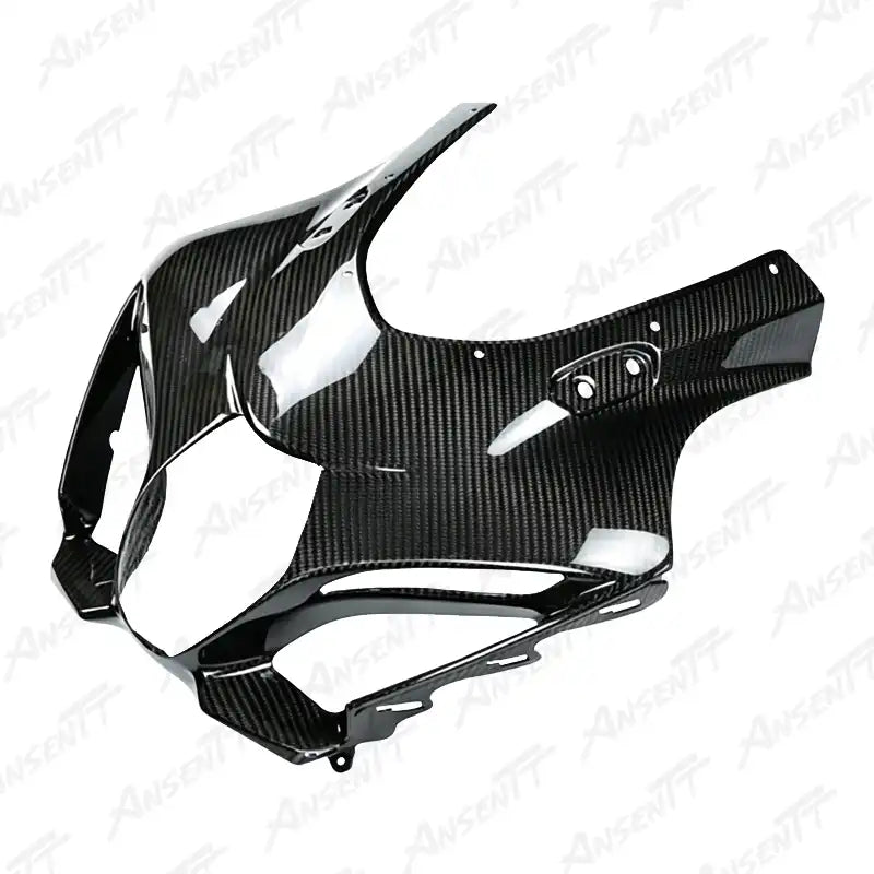 Carbon Fiber Front Upper Nose Fairing for Suzuki GSXR 1000 2017-2026, 2x2 Twill Glossy