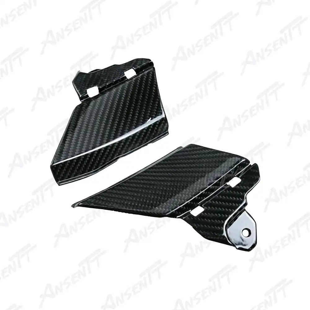 Carbon Fiber Seat Side Panels (Pair) for Suzuki GSXR 1000 2017-2026, 2x2 Twill Glossy