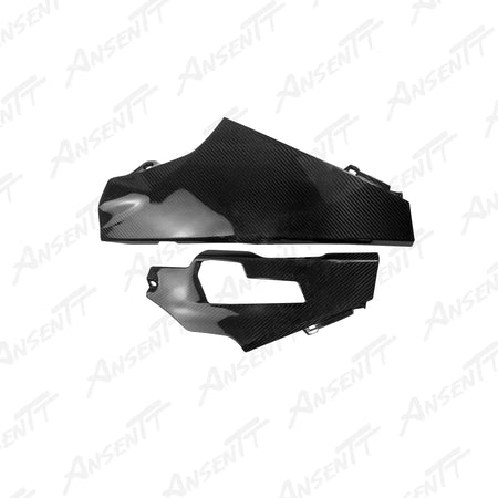Carbon Fiber Lower Side Fairings (Pair) for Suzuki GSXR 1000 2017-2026, 2x2 Twill Glossy