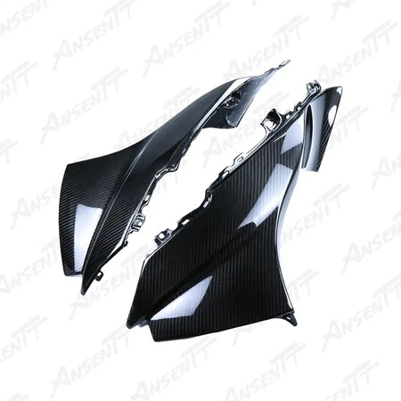 Carbon Fiber Side Nose Fairings (Pair) for Suzuki GSXR 1000 2017-2026, 2x2 Twill Glossy