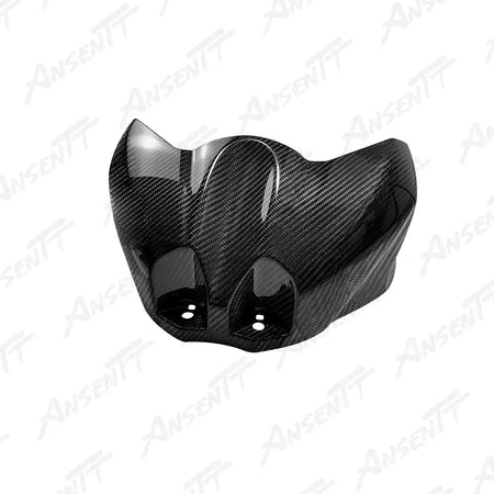 Carbon Fiber Front Tank Cover for Suzuki GSXR 1000 2017-2026, 2x2 Twill Glossy