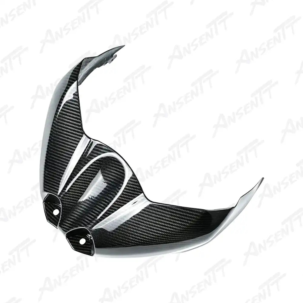 Carbon Fiber Front Tank Cover for Suzuki GSXR 1000 2017-2026, 2x2 Twill Glossy