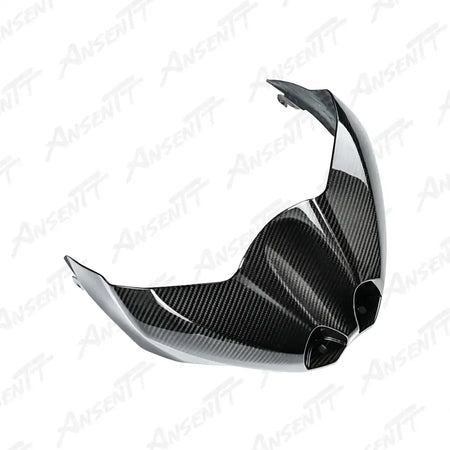 Carbon Fiber Front Tank Cover for Suzuki GSXR 1000 2017-2026, 2x2 Twill Glossy