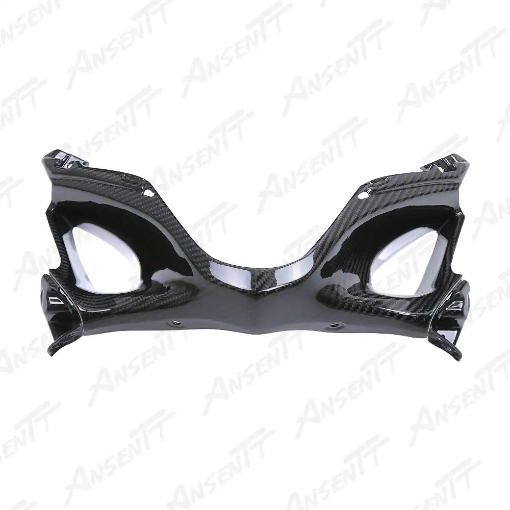 Carbon Fiber Headlight Cover for Suzuki GSX1300R Hayabusa 2021-2025, 2x2 Twill Weave (Glossy)