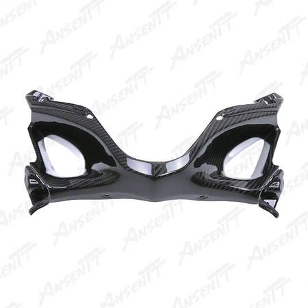 Carbon Fiber Headlight Cover for Suzuki GSX1300R Hayabusa 2021-2025, 2x2 Twill Weave (Glossy)