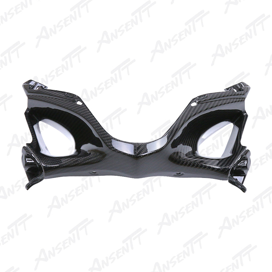 Carbon-Fiber-Front-Upper-Nose-Fairing-Headlight-Cowl