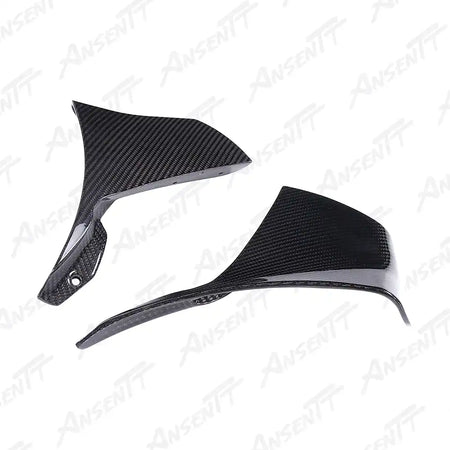 Carbon Fiber Aerodynamic Winglets (Pair) for Suzuki GSX1300R Hayabusa 2021-2025, 2x2 Twill Weave (Glossy)