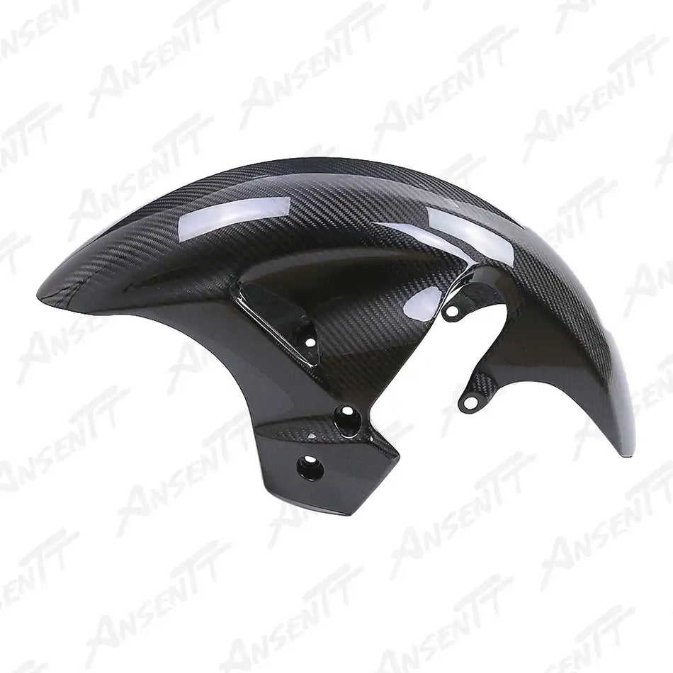 Carbon Fiber Front Fender for Suzuki GSX1300R Hayabusa 2021-2025, 2x2 Twill Weave (Glossy)