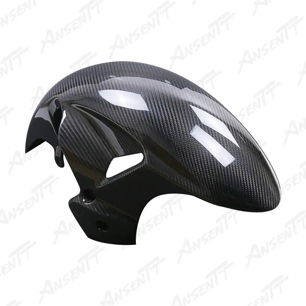 Carbon Fiber Front Fender for Suzuki GSX1300R Hayabusa 2021-2025, 2x2 Twill Weave (Glossy)
