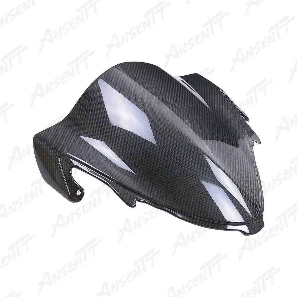 Carbon Fiber Windscreen for Suzuki GSX1300R Hayabusa 2021-2025, 2x2 Twill Weave (Glossy)