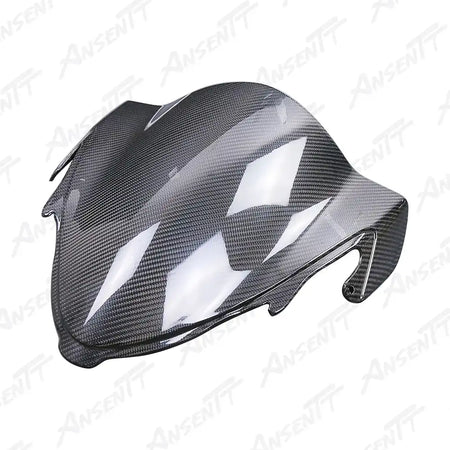 Carbon Fiber Windscreen for Suzuki GSX1300R Hayabusa 2021-2025, 2x2 Twill Weave (Glossy)