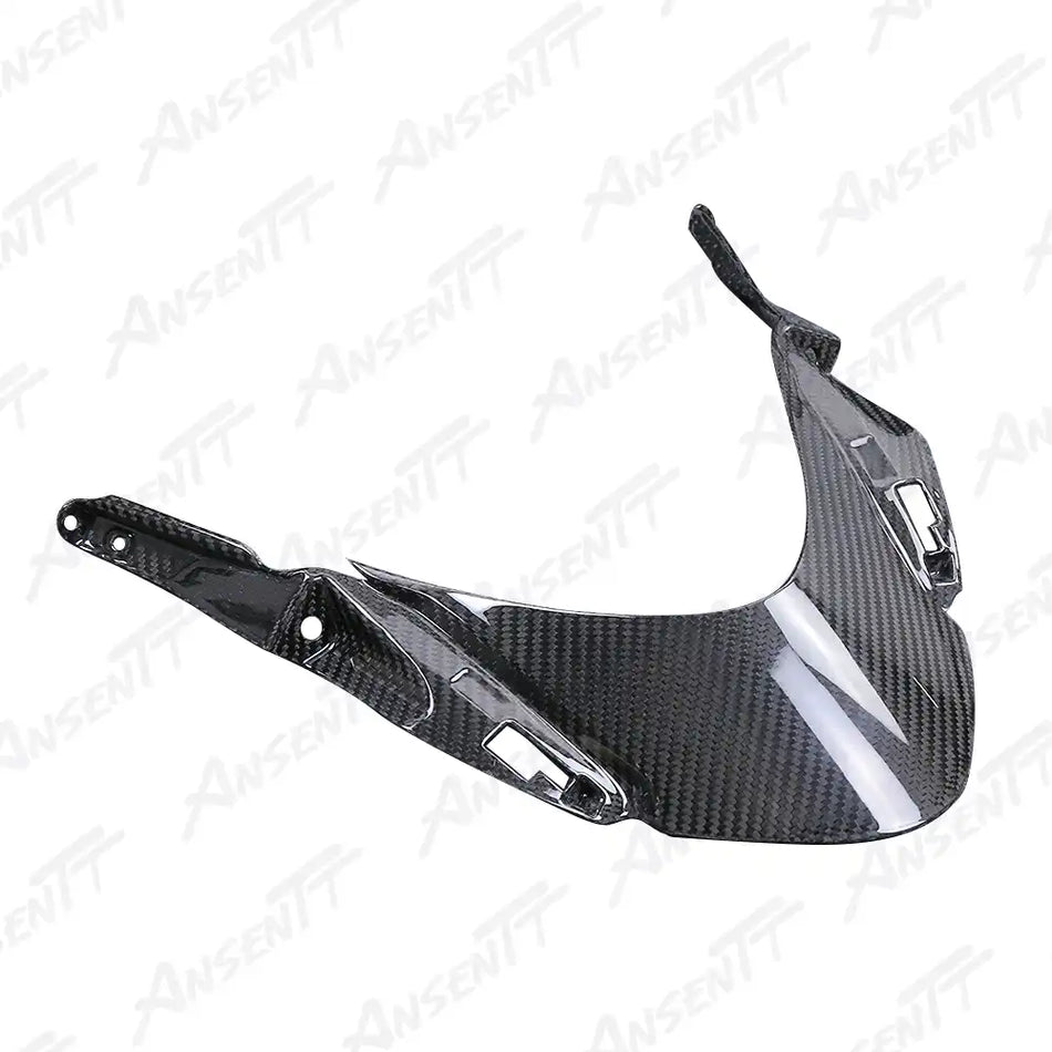 Carbon Fiber Windshield Bracket for Suzuki GSX1300R Hayabusa 2021-2025, 2x2 Twill Weave (Glossy)