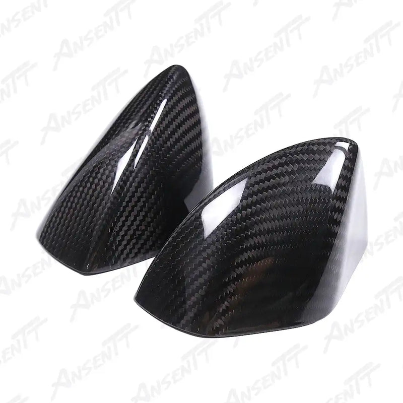 Coques de rétroviseurs en fibre de carbone (paire) pour Suzuki GSX1300R Hayabusa 2021-2025, tissage sergé 2x2 (brillant)