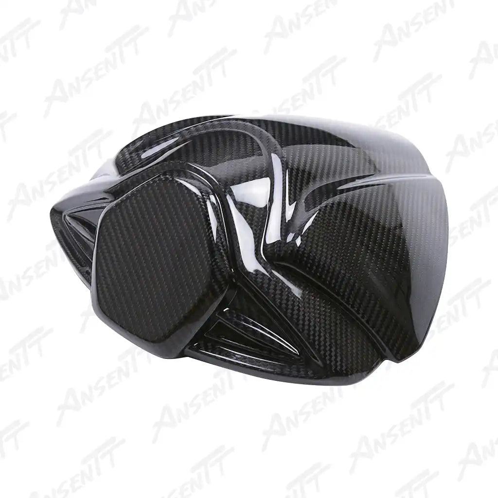 Carbon Fiber Rear Seat Cowl for Suzuki GSX1300R Hayabusa 2021-2025, 2x2 Twill Weave (Glossy)