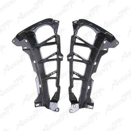 Carbon Fiber Inner Side Vent Fairings (Pair) for Suzuki GSX1300R Hayabusa 2021-2025, 2x2 Twill Weave (Glossy)