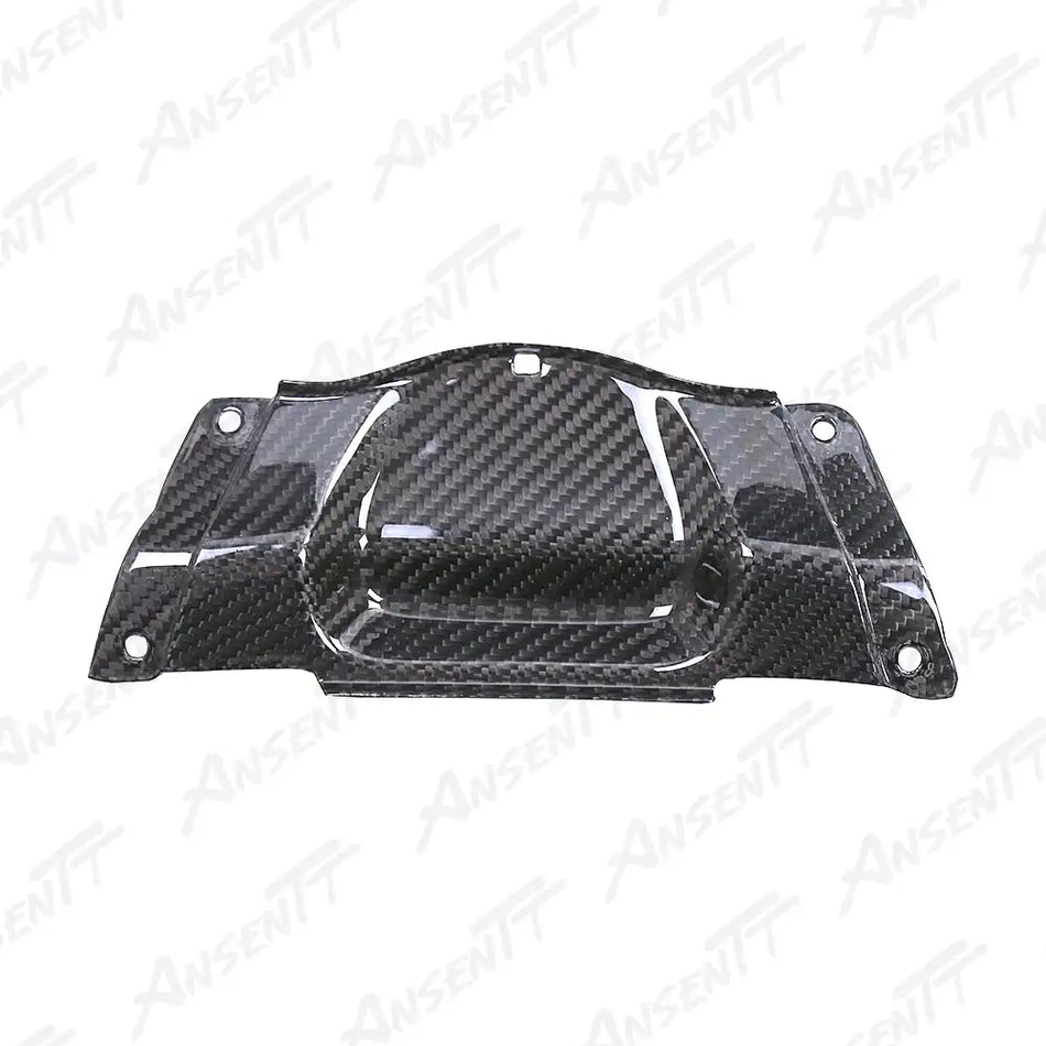 Carbon Fiber Center Tail Panel for Suzuki GSX1300R Hayabusa 2021-2025, 2x2 Twill Weave (Glossy)