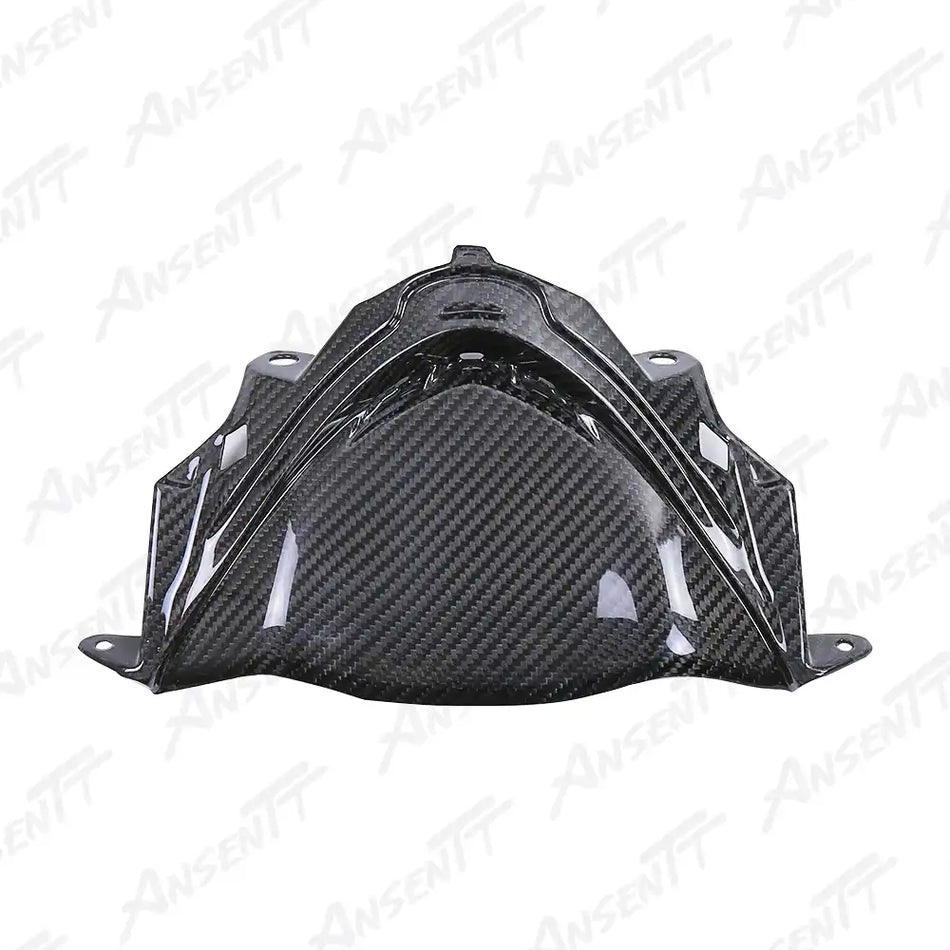 Carbon Fiber Dashboard Cover for Suzuki GSX1300R Hayabusa 2021-2025, 2x2 Twill Weave (Glossy)