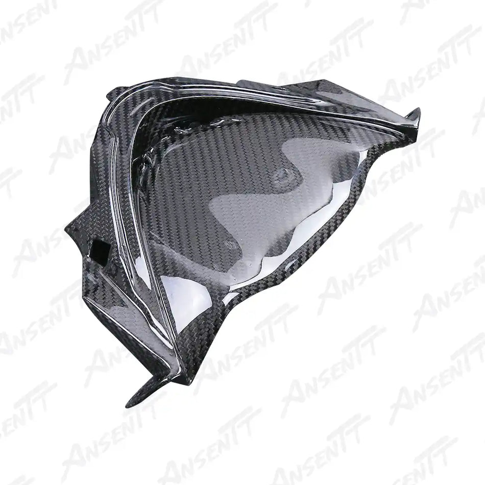 Carbon Fiber Dashboard Cover for Suzuki GSX1300R Hayabusa 2021-2025, 2x2 Twill Weave (Glossy)