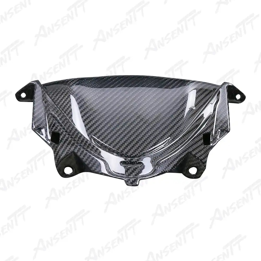 Carbon Fiber Dashboard Cover for Suzuki GSX1300R Hayabusa 2021-2025, 2x2 Twill Weave (Glossy)