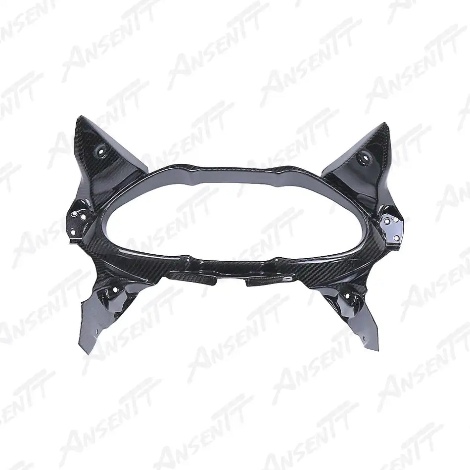 Carbon Fiber Meter Dial Cover for Suzuki GSX1300R Hayabusa 2021-2025, 2x2 Twill Weave (Glossy)