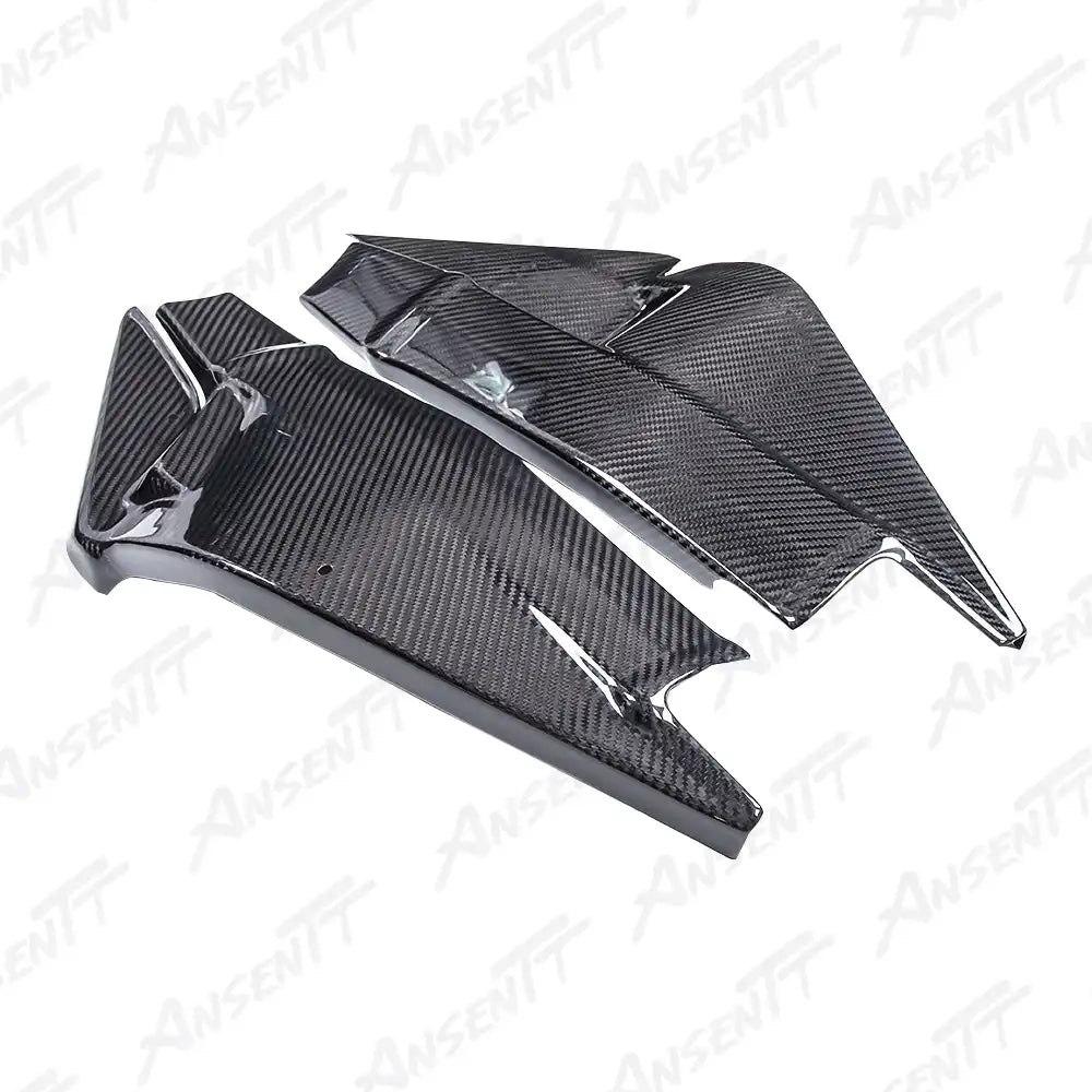 Carbon Fiber Rear Swingarm Cover (Pair) for Suzuki GSX1300R Hayabusa 2021-2025, 2x2 Twill Weave (Glossy)