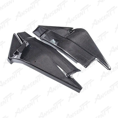 Carbon Fiber Rear Swingarm Cover (Pair) for Suzuki GSX1300R Hayabusa 2021-2025, 2x2 Twill Weave (Glossy)