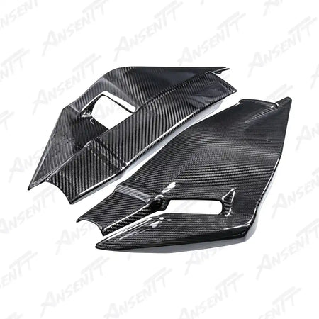 Carbon Fiber Rear Swingarm Cover (Pair) for Suzuki GSX1300R Hayabusa 2021-2025, 2x2 Twill Weave (Glossy)