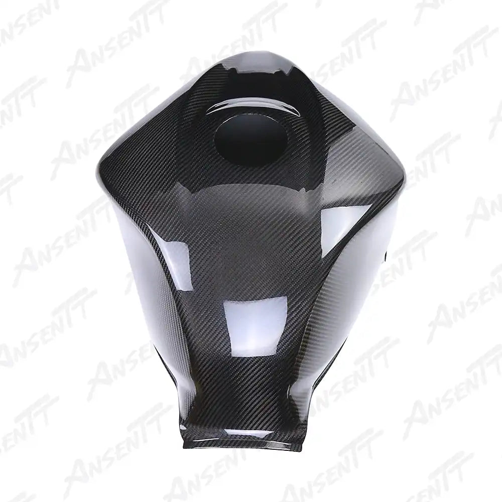 Carbon Fiber Tank Cover for Suzuki GSX1300R Hayabusa 2021-2025, 2x2 Twill Weave (Glossy)