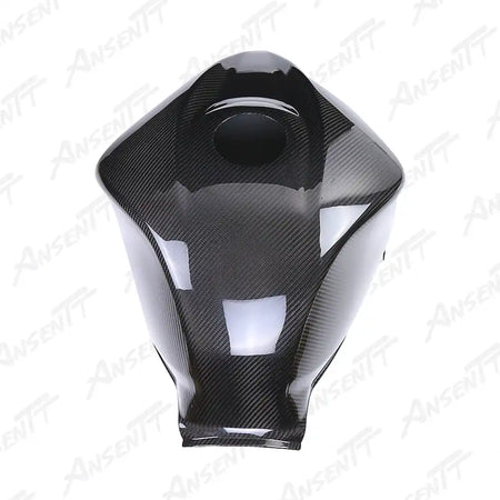 Carbon Fiber Tank Cover for Suzuki GSX1300R Hayabusa 2021-2025, 2x2 Twill Weave (Glossy)