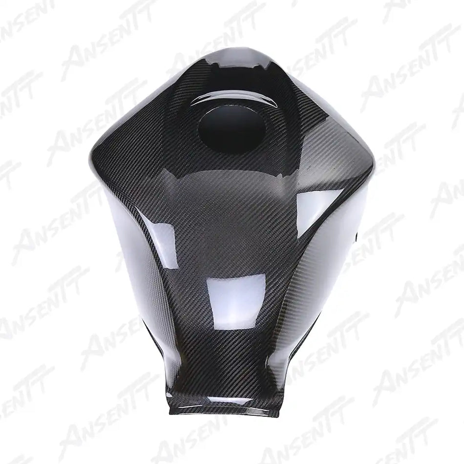 Carbon Fiber Tank Cover for Suzuki GSX1300R Hayabusa 2021-2025, 2x2 Twill Weave (Glossy)